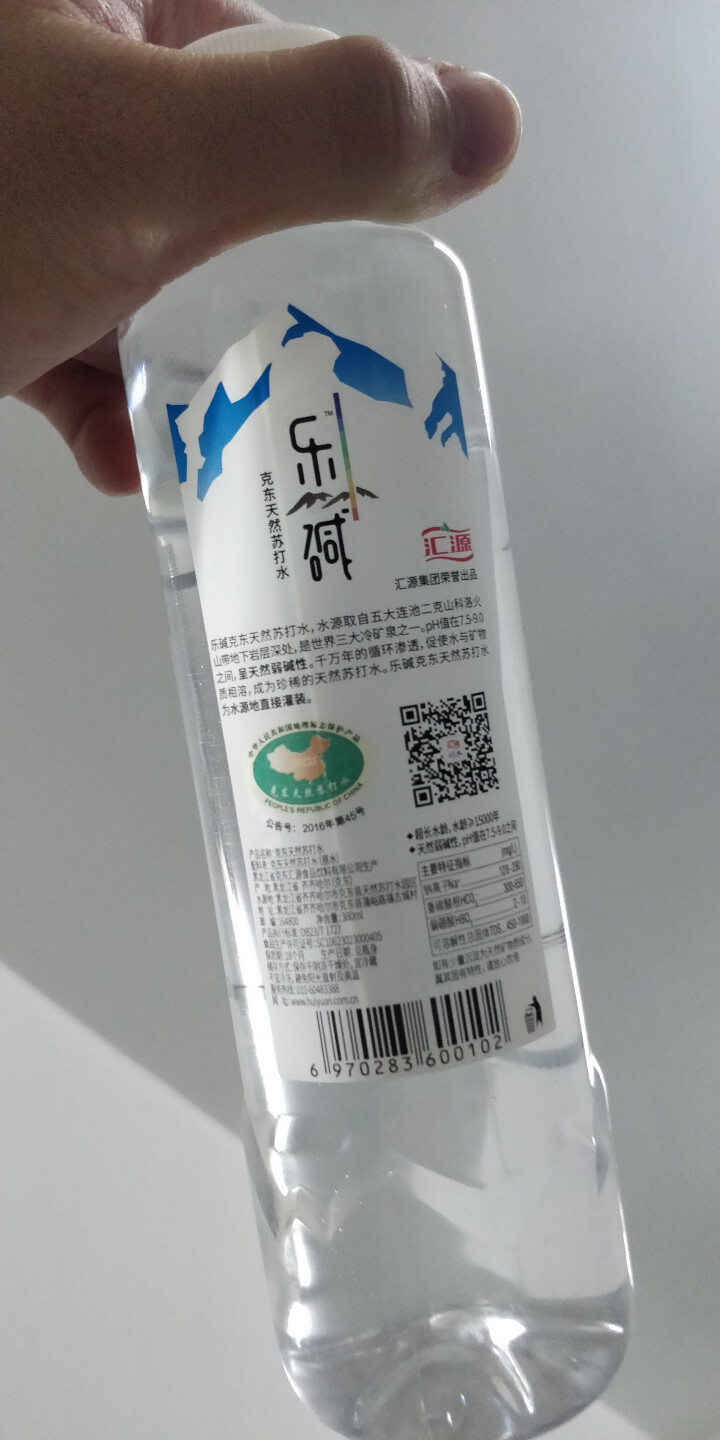 乐碱 齐齐哈尔馆 天然苏打水380ml*12瓶怎么样，好用吗，口碑，心得，评价，试用报告,第2张