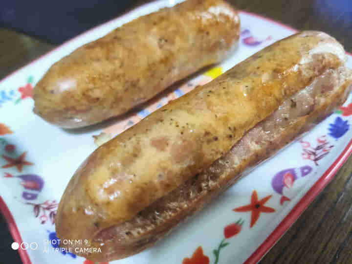 鲸享 火山石烤肠 台式纯肉地道肠 热狗肠 猪肉烤肠 烧烤食材原味烤肠 黑胡椒烤肠 黑胡椒烤肠两根试吃装（猪肉） 一包尝鲜装怎么样，好用吗，口碑，心得，评价，试用,第2张