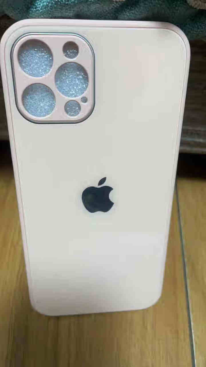 特雷索 苹果12手机壳液态玻璃iPhone12新款玻璃后壳12promax全包个性 iPhone12 Pro【砂粉色*液态玻璃】怎么样，好用吗，口碑，心得，评价,第4张