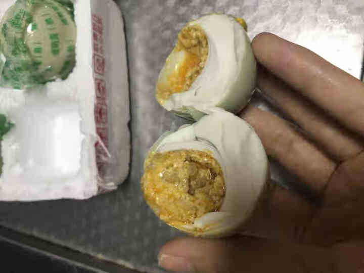 清峥生鲜 高邮咸鸭蛋 流油即食熟低盐咸鸭蛋整箱农家特产55g,第4张