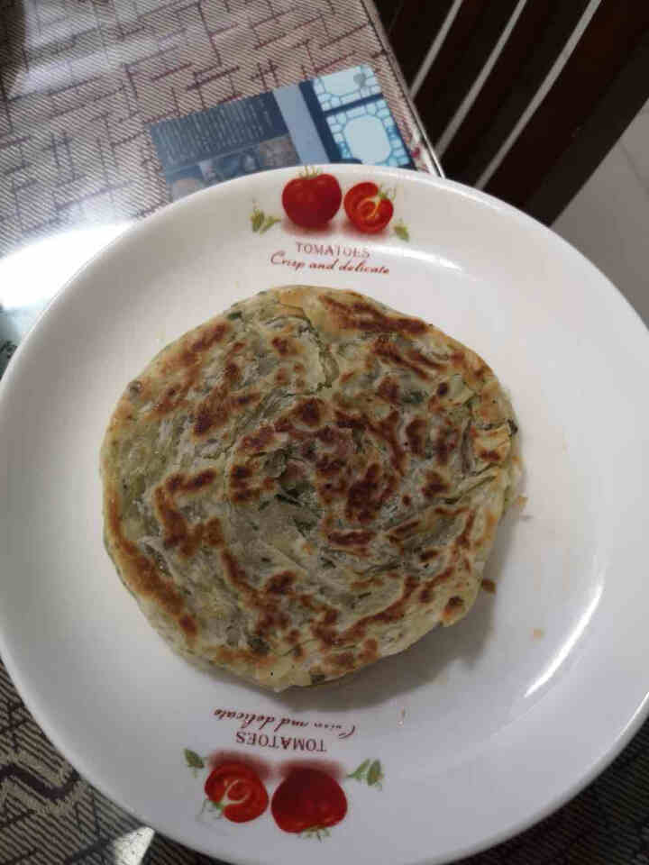 绿轩 葱油饼半成品早餐速冻食品家庭装千层煎饼 90g*20片 葱油饼90g*20片怎么样，好用吗，口碑，心得，评价，试用报告,第4张