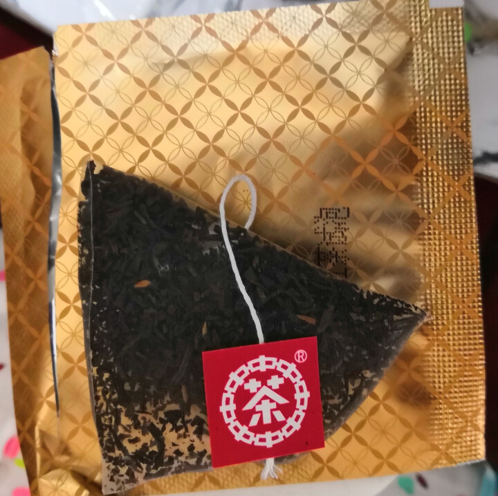 中茶清茶红茶 茶叶袋泡茶10包一盒25g 红茶试用装(1袋)怎么样，好用吗，口碑，心得，评价，试用报告,第4张