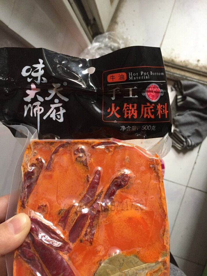 天府味大师手工火锅底料500g香辣牛油火锅底料 浓缩火锅底料 老成都牛油火锅底料 重庆火锅底料怎么样，好用吗，口碑，心得，评价，试用报告,第2张