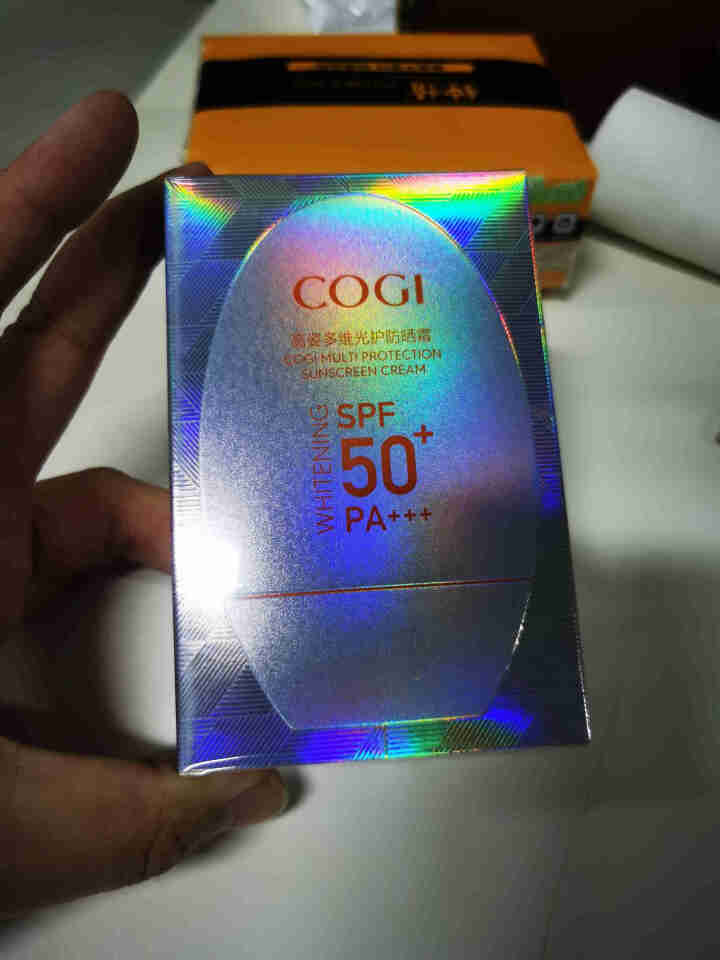 高姿多维光护防晒霜SPF50+PA+++户外防晒乳脸部美白高倍防晒轻薄不油腻 50g怎么样，好用吗，口碑，心得，评价，试用报告,第2张