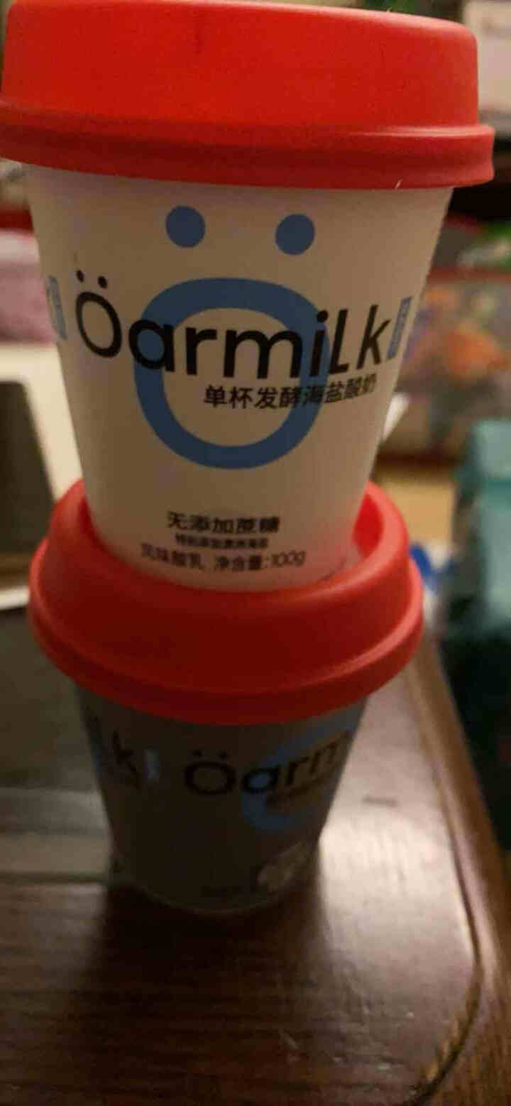 oarmilk 欧洲新鲜奶酪工艺酸奶无0蔗糖希腊式发酵乳100g/杯 100g*7杯怎么样，好用吗，口碑，心得，评价，试用报告,第2张