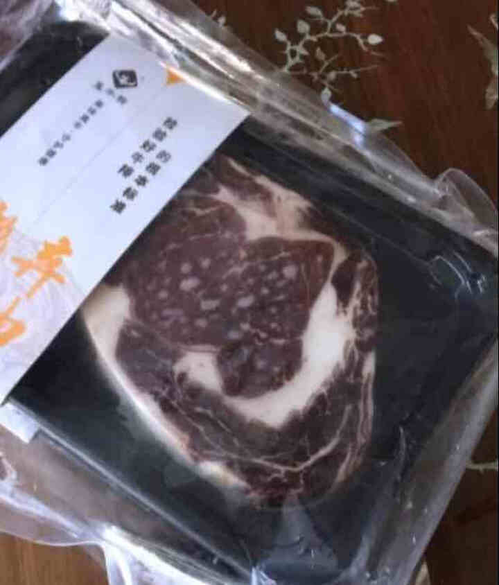 真牛馆 美国Greater Omaha谷饲黑牛牛排 原切牛排眼肉西冷牛小排 生鲜牛肉雪花儿童牛排 美国肩小排200g/片（1片）怎么样，好用吗，口碑，心得，评价,第4张