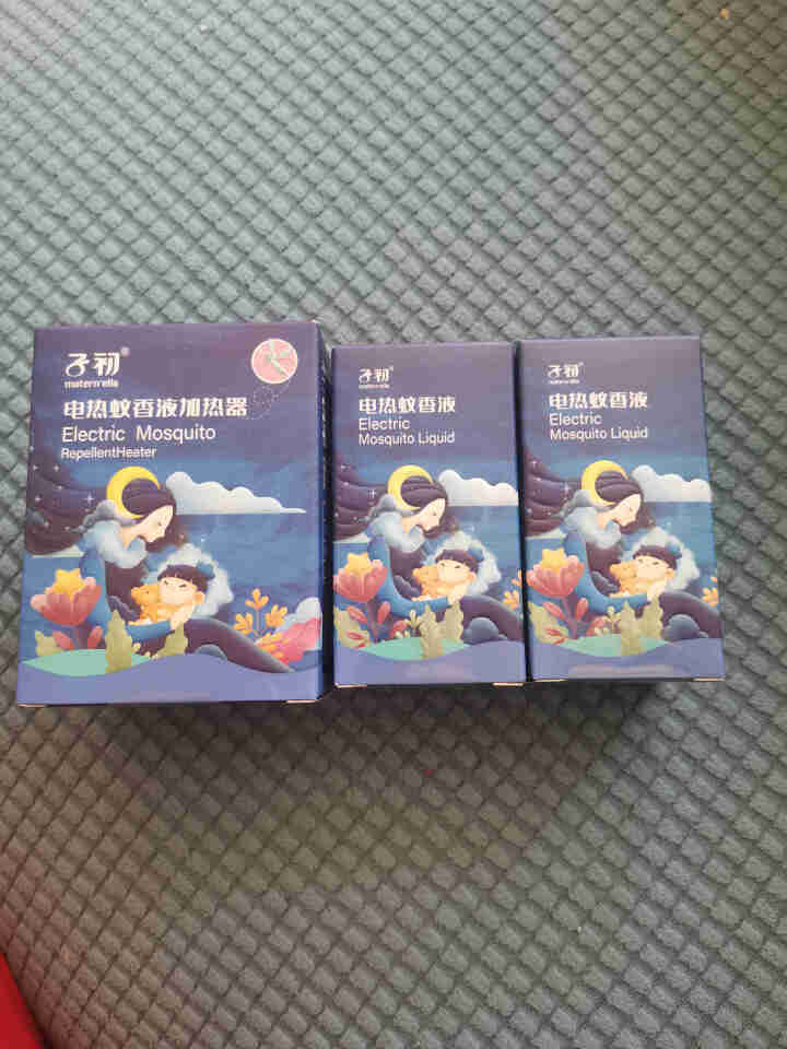 子初 蚊香液 45ml×2瓶+1器 防蚊 电蚊香 驱蚊器 婴童驱蚊 电热蚊香 无香型电热蚊香液怎么样，好用吗，口碑，心得，评价，试用报告,第3张