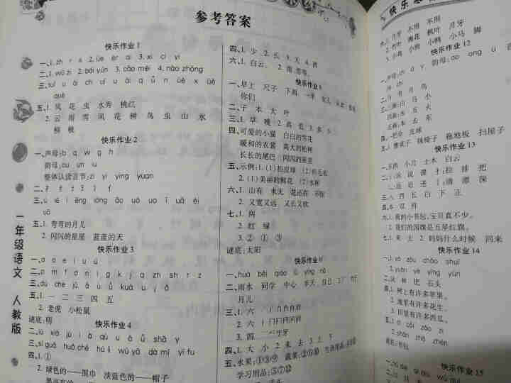 荣恒教育 2021新版一年级寒假作业语文数学部编人教版小学1年级上册语数寒假假期作业本练习册教辅资料 一年级人教版语文怎么样，好用吗，口碑，心得，评价，试用报告,第4张