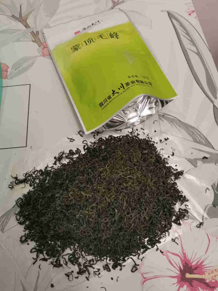 大川茶业2020新茶绿茶 大川特级毛峰蒙顶山茶叶高品质蒙顶毛峰100gX2袋怎么样，好用吗，口碑，心得，评价，试用报告,第2张