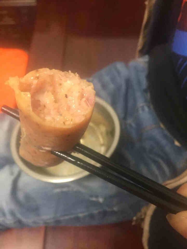 鲸享 火山石烤肠 台式纯肉地道肠 热狗肠 猪肉烤肠 烧烤食材原味烤肠 黑胡椒烤肠 黑胡椒烤肠两根试吃装（猪肉） 一包尝鲜装怎么样，好用吗，口碑，心得，评价，试用,第4张