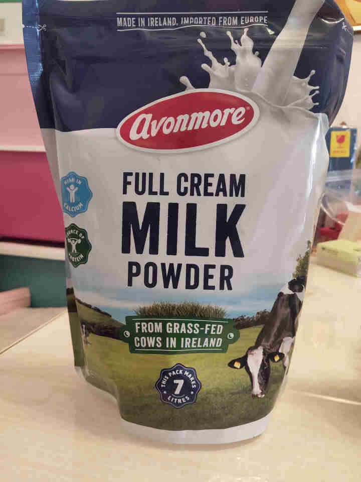 爱尔兰进口奶粉 艾恩摩尔（AVONMORE）全脂高钙乳粉 进口草饲 成人奶粉 900克怎么样，好用吗，口碑，心得，评价，试用报告,第2张