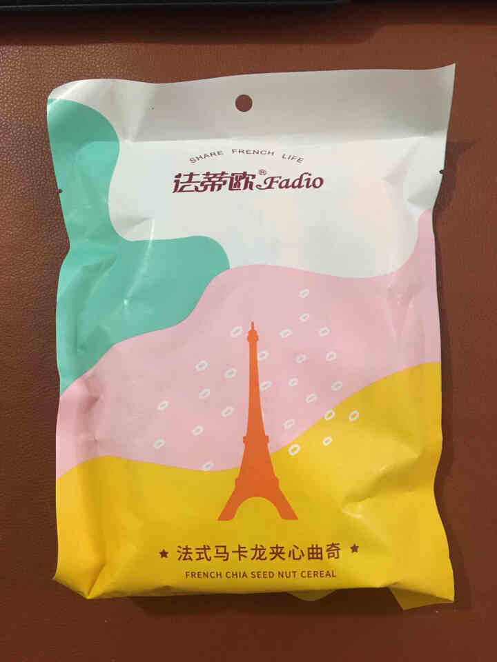 法蒂欧 榴莲饼干法式马卡龙夹心曲奇甜点下午茶小零食春季小吃休闲食品 法式马卡龙夹心曲奇 160g*1袋怎么样，好用吗，口碑，心得，评价，试用报告,第2张