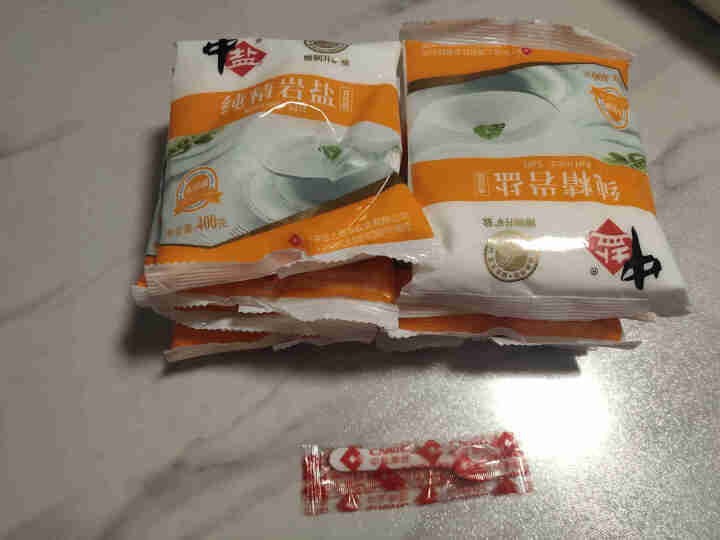 中盐 无碘盐纯精岩盐不加碘盐 精制食用盐调料 食盐盐巴调味料400g*8包怎么样，好用吗，口碑，心得，评价，试用报告,第4张