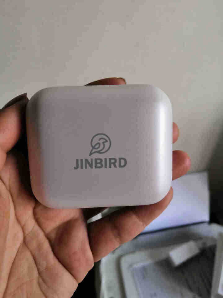 JINBIRD ANC834C主动降噪蓝牙耳机真无线5.1智能配对双耳通话入耳式运动耳麦苹果华为通用 白色怎么样，好用吗，口碑，心得，评价，试用报告,第3张