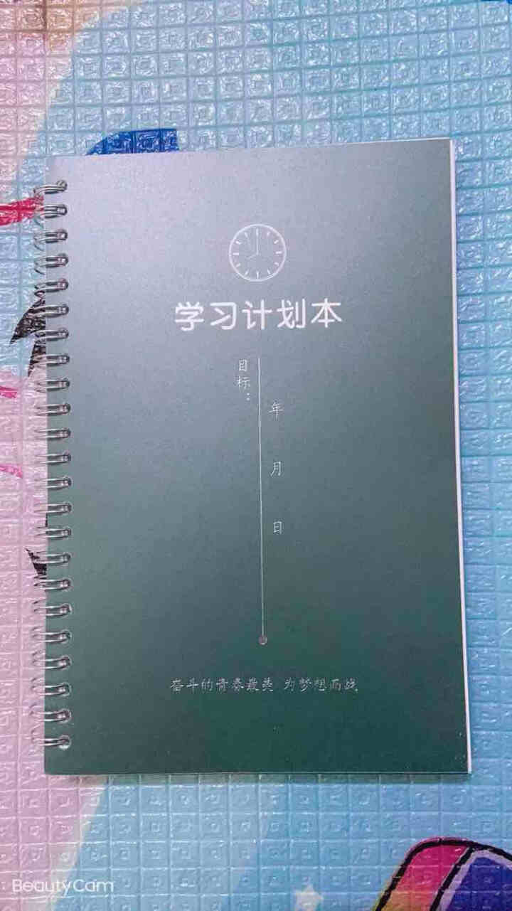 四象限时间管理笔记本子/自律打卡笔记本文具/考研中高考倒计时学习计划本/tomato艾维利记事本 A5,第2张