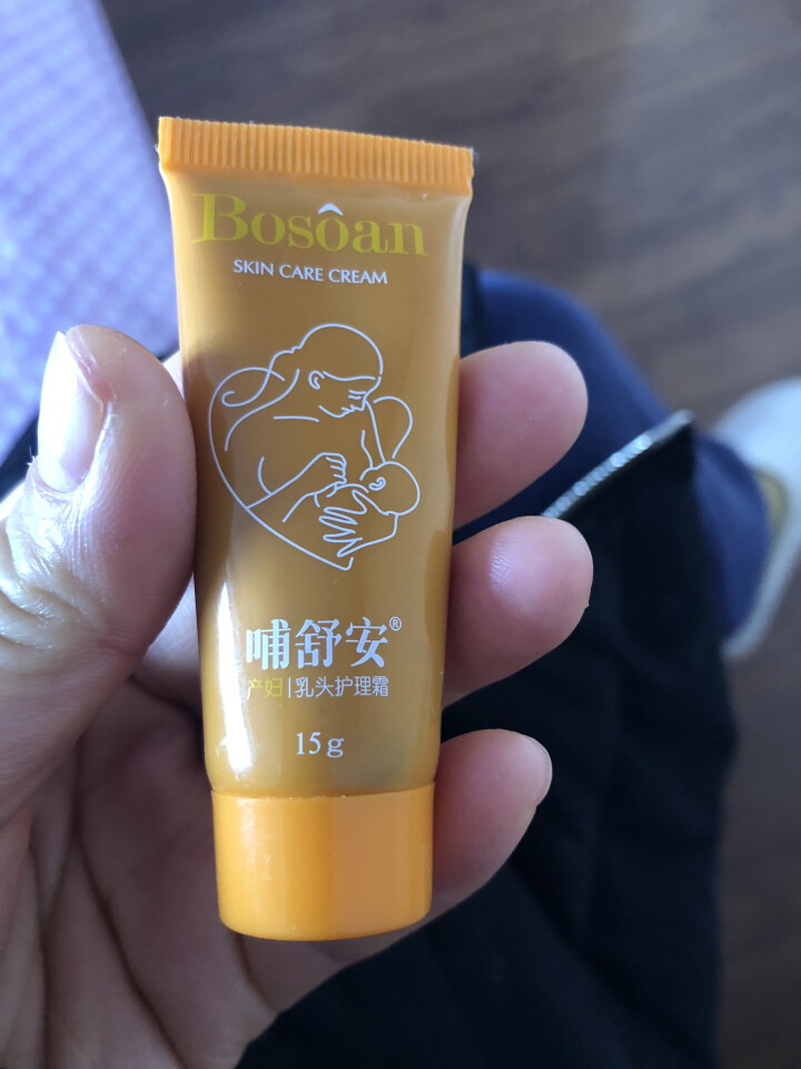 哺舒安乳头霜  乳头皲裂膏羊毛脂膏乳房保护霜孕妇孕期哺乳期 1支装/15g*1 哺乳期怎么样，好用吗，口碑，心得，评价，试用报告,第2张