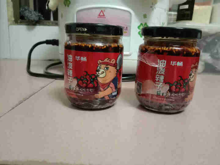 华畅 油泼辣子 油辣子 辣椒酱 香辣红油凉拌菜下饭拌面调味辣椒油220g*2瓶怎么样，好用吗，口碑，心得，评价，试用报告,第2张