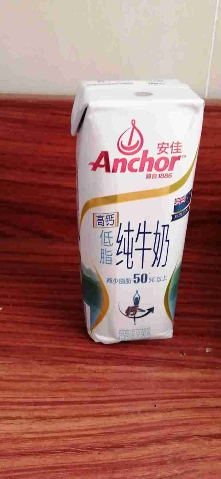 新西兰原装进口牛奶 安佳（Anchor）高钙低脂牛奶 纯牛奶 元宵必备 250ml*24 整箱装怎么样，好用吗，口碑，心得，评价，试用报告,第3张