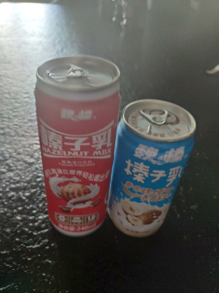 魏榛榛子乳植物蛋白饮料 醇香240ml*1+柔香180ml*1试用装怎么样，好用吗，口碑，心得，评价，试用报告,第2张