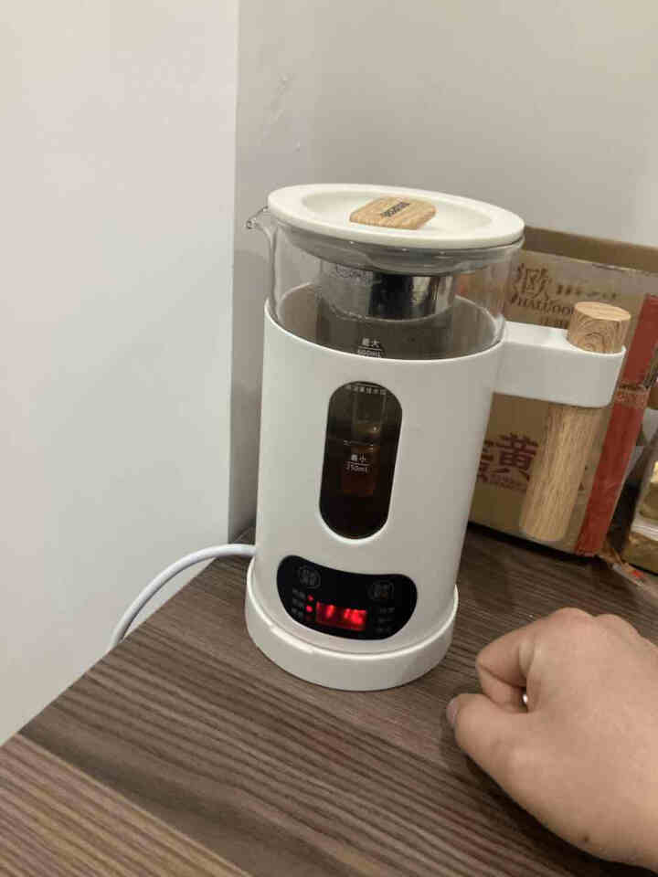 必盛 迷你养生壶煮茶器加厚玻璃花茶壶电茶壶养身壶多功能电水壶烧水壶电热水壶家用办公室0.6L配滤网 ZC0601怎么样，好用吗，口碑，心得，评价，试用报告,第3张