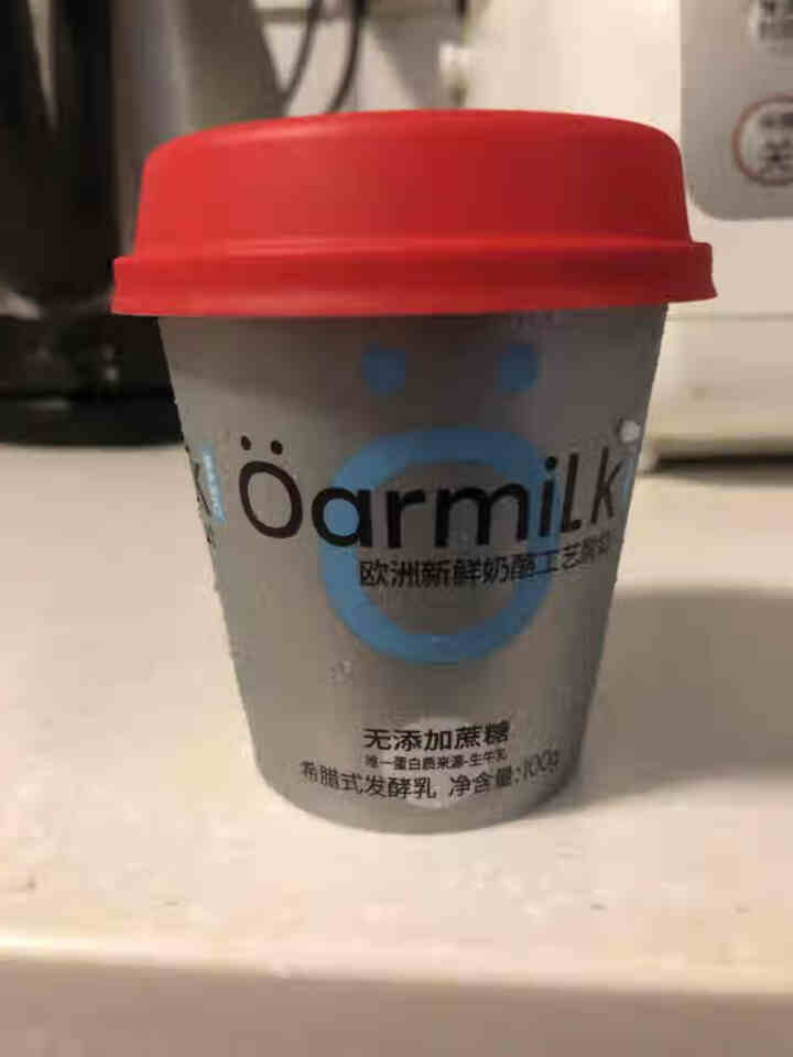 oarmilk 欧洲新鲜奶酪工艺酸奶无0蔗糖希腊式发酵乳100g/杯 1鲜酪+1海盐/尝鲜推荐怎么样，好用吗，口碑，心得，评价，试用报告,第2张