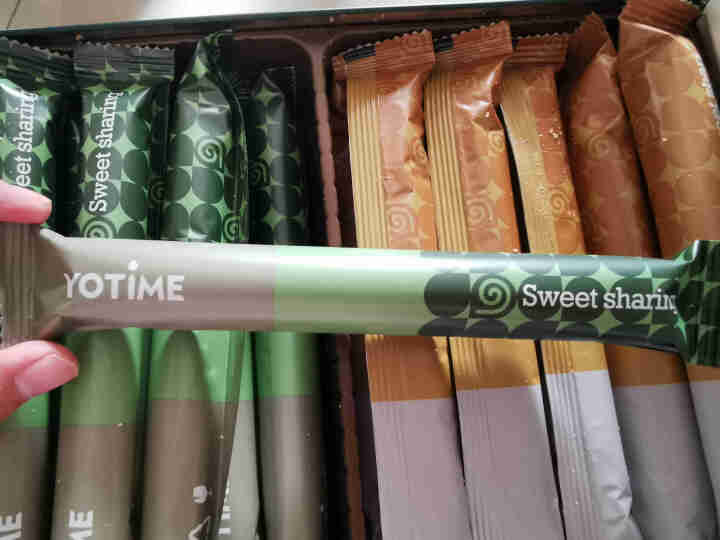 YOTIME 蛋卷礼盒饼干休闲零食小吃 抹茶可可原味鸡蛋卷酥蛋黄卷 下午茶点心休闲食品大礼包 苏酥蛋卷礼盒（原味+抹茶味）怎么样，好用吗，口碑，心得，评价，试用,第7张