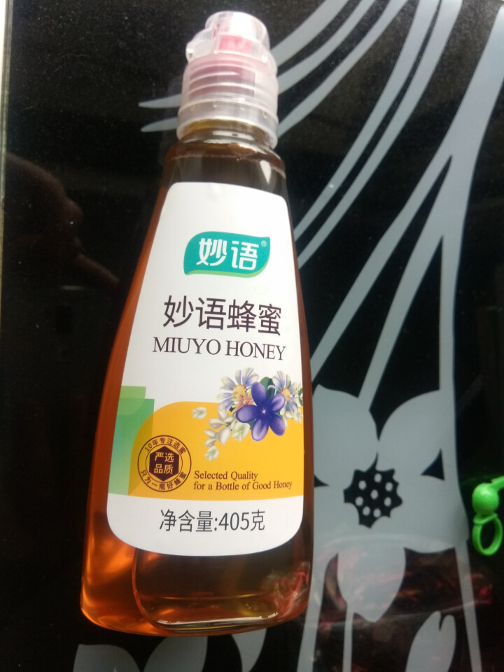 妙语（MiuYo）纯净天然农家自产土取蜂蜜 405g*1瓶怎么样，好用吗，口碑，心得，评价，试用报告,第2张