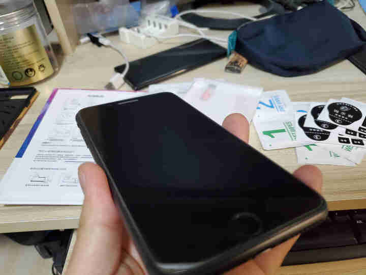 【多片装】启瑟 苹果8Plus/7 Plus钢化膜非全屏覆盖iPhone6plus抗蓝光防窥手机贴膜 5.5英寸【6P/7P/8P通用】钢化膜,第5张