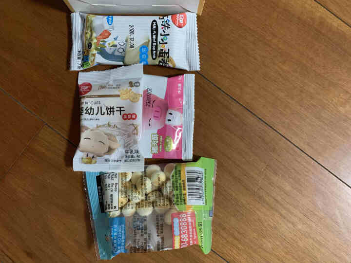 方广 儿童零食品尝装 31g/盒 饼干+小馒头+蛋卷+肉酥怎么样，好用吗，口碑，心得，评价，试用报告,第3张