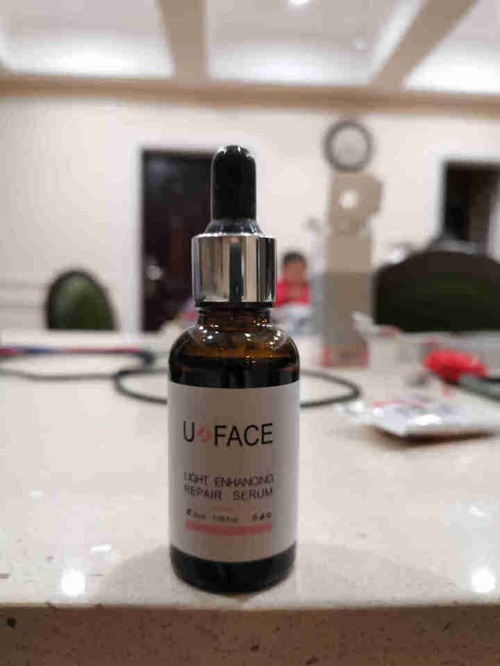 优斐斯（uface）亮妍烟酰胺精华液 30ml优粉瓶（修护肌肤淡化痘印提亮肌肤均匀肤色娇弹嫩滑） 亮妍修护精华液怎么样，好用吗，口碑，心得，评价，试用报告,第3张