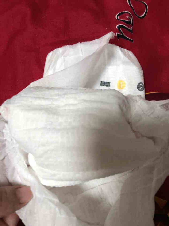 一朵(YIDUO)薄示纸尿裤 超薄透气干爽婴儿试用装尿不湿 XL24片单包(12,第4张