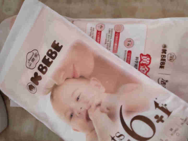 OKBEBE（洁柔）okbebe多效护理婴儿纸尿裤尿不湿 多效护理纸尿裤试用装L1*4包装怎么样，好用吗，口碑，心得，评价，试用报告,第2张