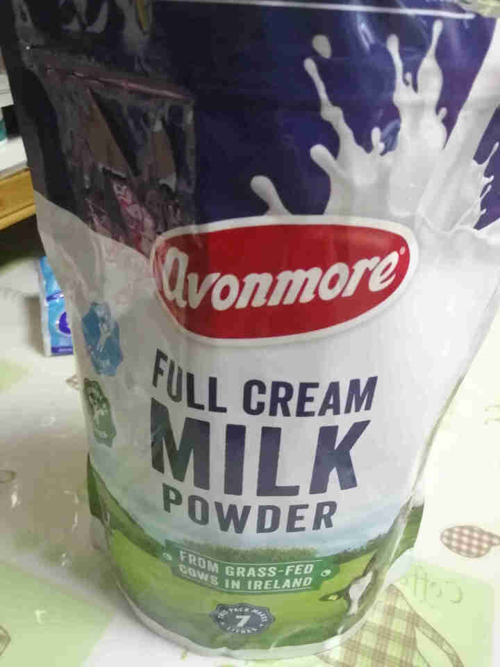 爱尔兰进口奶粉 艾恩摩尔（AVONMORE）全脂高钙乳粉 进口草饲 成人奶粉 900克怎么样，好用吗，口碑，心得，评价，试用报告,第3张