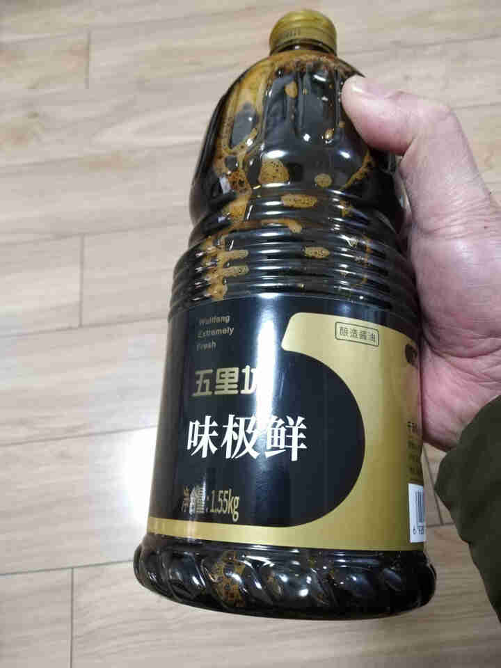 五里坊味极鲜酱油生抽瓶装1.55㎏ 粮食酿造 特级生抽 单瓶怎么样，好用吗，口碑，心得，评价，试用报告,第4张