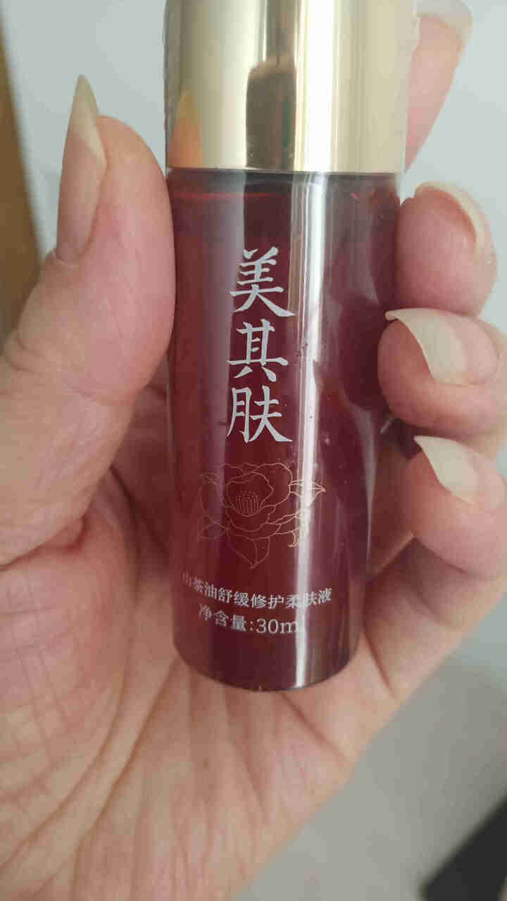 美其肤山茶油舒缓修护柔肤液150ML爽肤水滋润肌舒缓化妆补水保湿 30ML怎么样，好用吗，口碑，心得，评价，试用报告,第4张