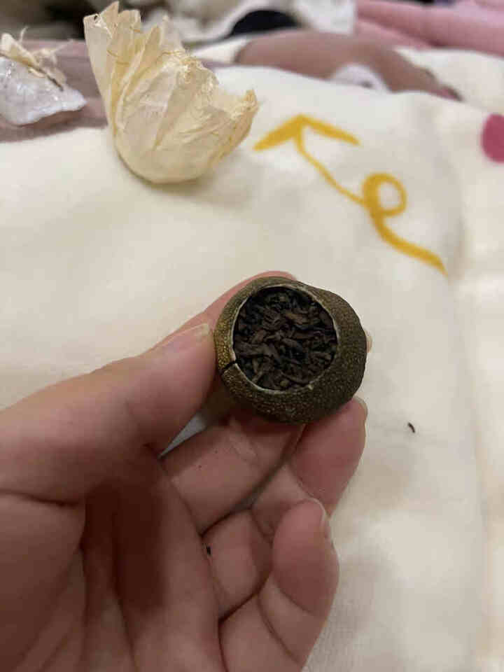 九普珍 小青柑天马新会柑普茶叶陈皮普洱茶熟茶橘普茶养生青桔茶礼盒装 一粒装怎么样，好用吗，口碑，心得，评价，试用报告,第4张