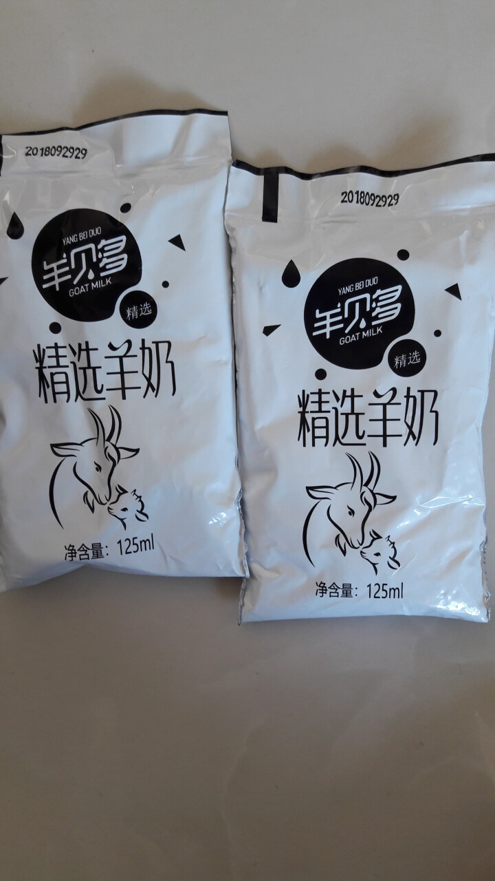 【新品上市】羊贝多精选山羊奶百利包袋装非纯羊奶新鲜液态羊乳125ml*12袋/箱老年孕妇儿童 2袋试喝装怎么样，好用吗，口碑，心得，评价，试用报告,第2张