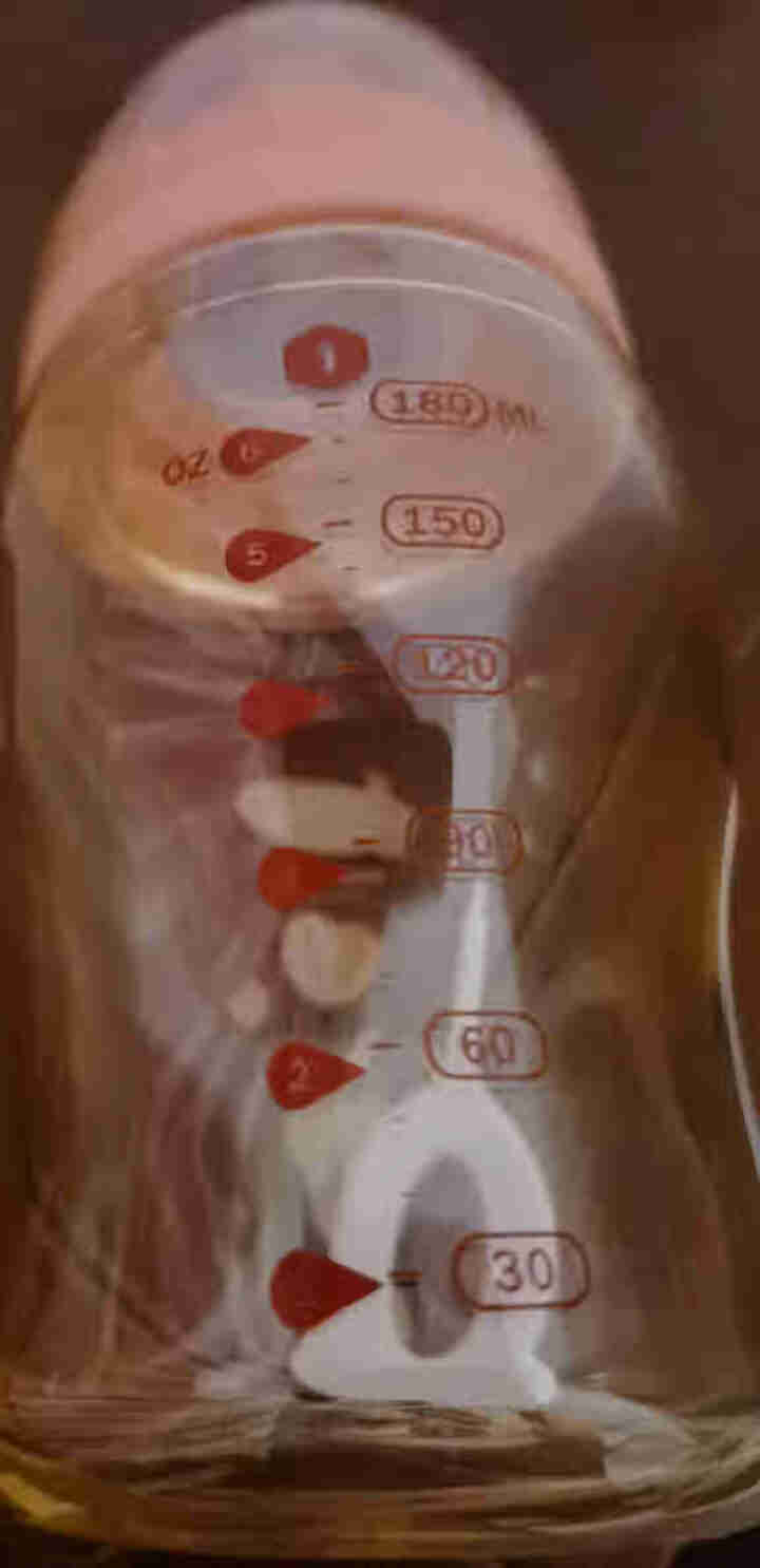 1号宝贝纳米180ml奶瓶PPSU材质宽口径奶瓶婴幼儿断奶宽口径防呛奶嘴宽口径耐摔 180ml奶瓶梦幻粉怎么样，好用吗，口碑，心得，评价，试用报告,第3张