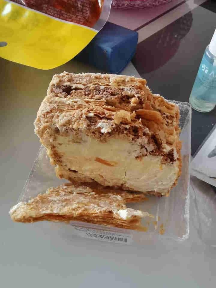 荷家拿破仑蛋糕手工原味坚果千层酥网红西式糕点甜品下午茶顺丰 【拍3份更划算】原味拿破仑150g怎么样，好用吗，口碑，心得，评价，试用报告,第3张