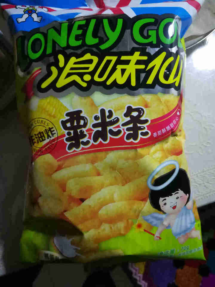 旺旺 浪味仙粟米条组合装（70g*4）*2蔬菜味椰蓉乳味休闲零食办公室零食 浪味仙粟米条组合装_(70g*4)_综合*2怎么样，好用吗，口碑，心得，评价，试用报,第4张