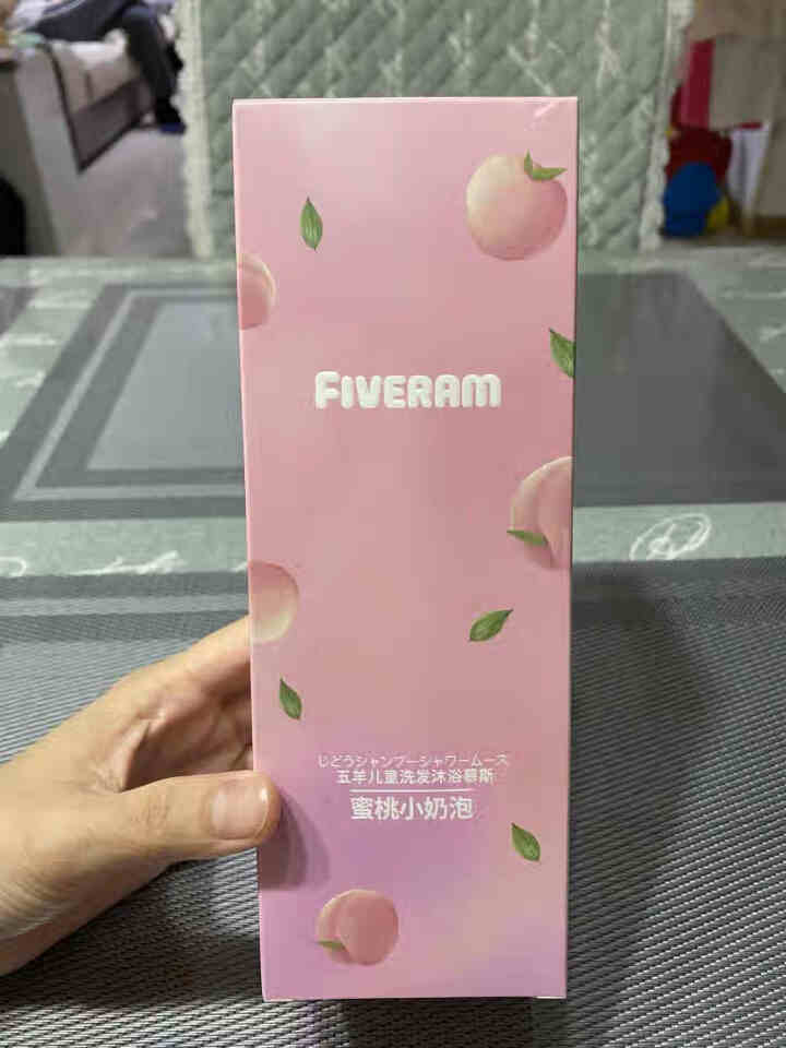 五羊（FIVERAMS）儿童洗发露洗发水二合一宝宝洗发沐浴慕斯350ml 奶泡洗沐怎么样，好用吗，口碑，心得，评价，试用报告,第2张