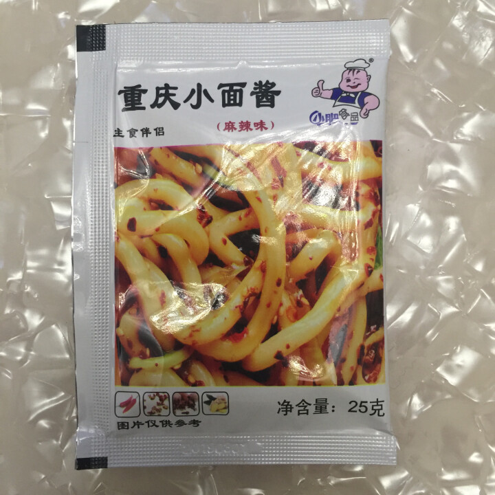 小肥拌饭25g*20袋XO海鲜酱重庆小面酱拌面酱料包小包装香辣麻辣味袋装 25g重庆小面+XO海鲜酱各一袋怎么样，好用吗，口碑，心得，评价，试用报告,第3张