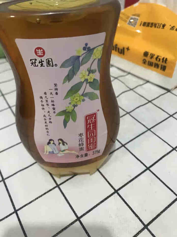 冠生园375g枣花闺蜜 枣花蜂蜜 办公室冲调水饮 下午茶点心 节日生日伴手小礼物怎么样，好用吗，口碑，心得，评价，试用报告,第2张