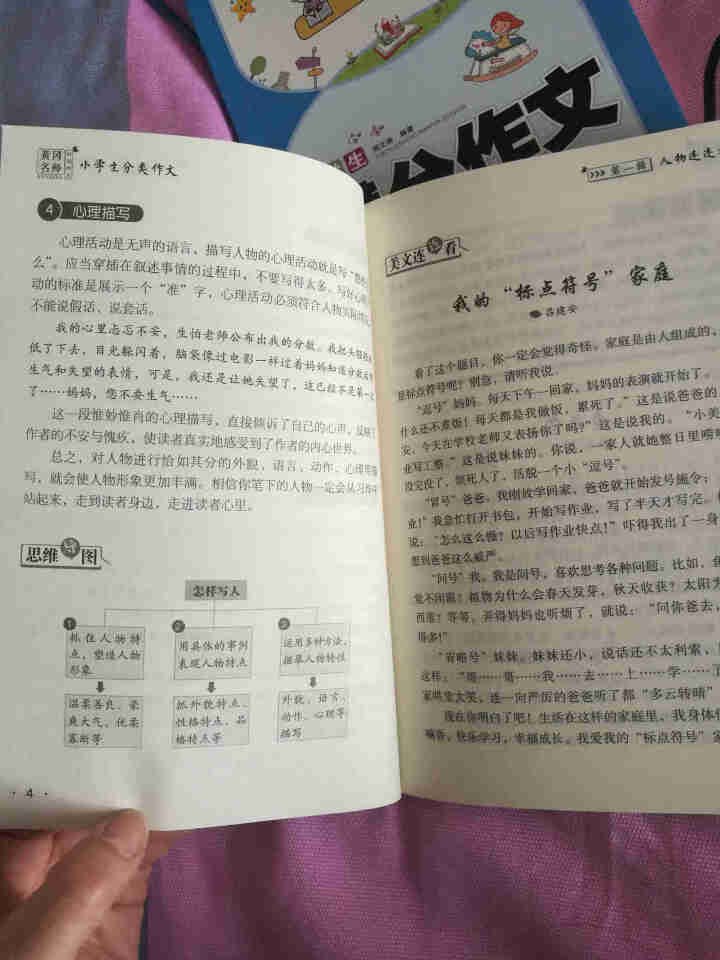 小学生作文书全套8册黄冈作文三四五六年级上下册同步作文素材大全语文阅读理解专项训练书看图写话说话训练怎么样，好用吗，口碑，心得，评价，试用报告,第4张