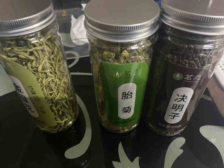 【发3罐共365克】菊花决明子茶金银花组合花茶叶 胎菊泡水喝的花草茶凉茶搭枸杞菊苣根 30g+35g+300g怎么样，好用吗，口碑，心得，评价，试用报告,第2张