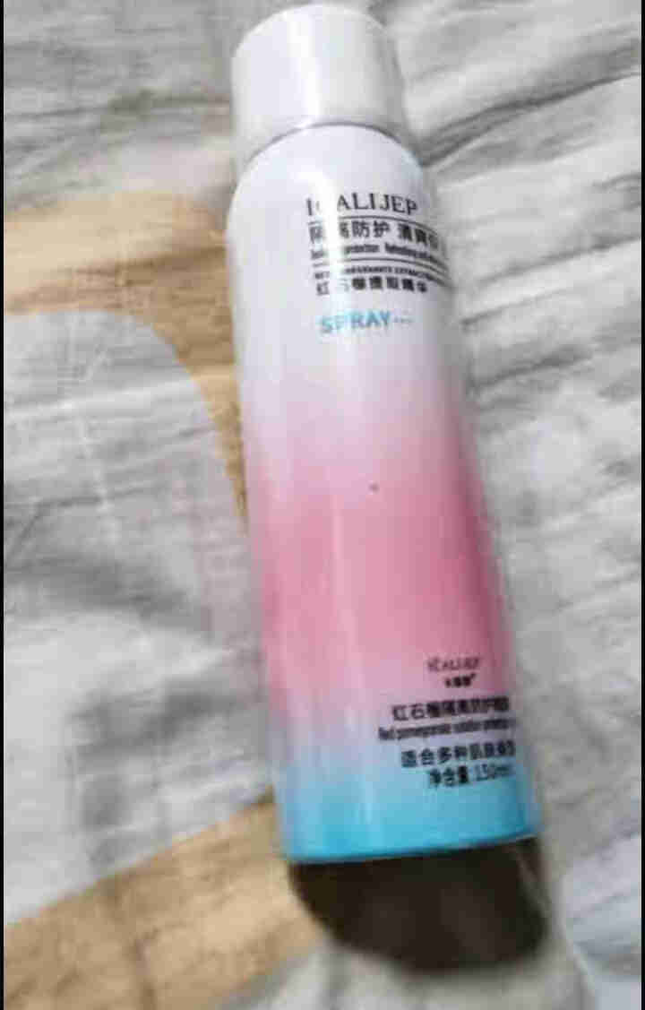 卡莉婕spf30+防晒霜红石榴隔离防护喷雾防水 防护喷雾150ml怎么样，好用吗，口碑，心得，评价，试用报告,第2张