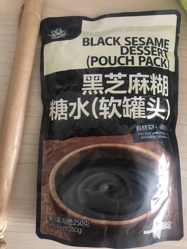 顺南牌糖水即食热食冻食黑芝麻糊陈皮红豆沙杏仁核桃糊甜品250G 黑芝麻糊怎么样，好用吗，口碑，心得，评价，试用报告,第2张