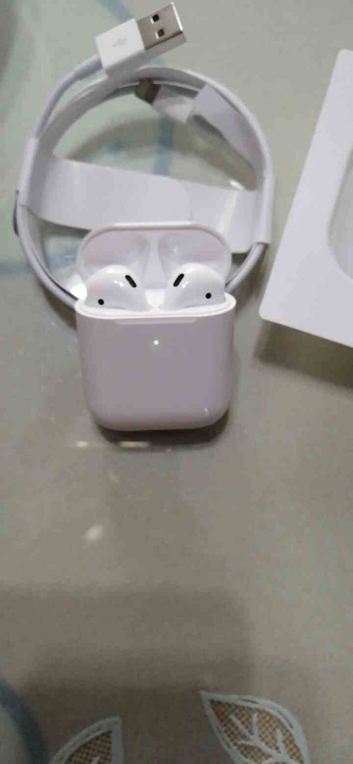 七色果Air蓝牙耳机无线双耳入耳式音乐适用苹果12iPhone7p/8/11pro小米华为华强北洛达 白色 二代1:1【改名定位+入耳检测+秒弹窗+无线充电】怎,第2张