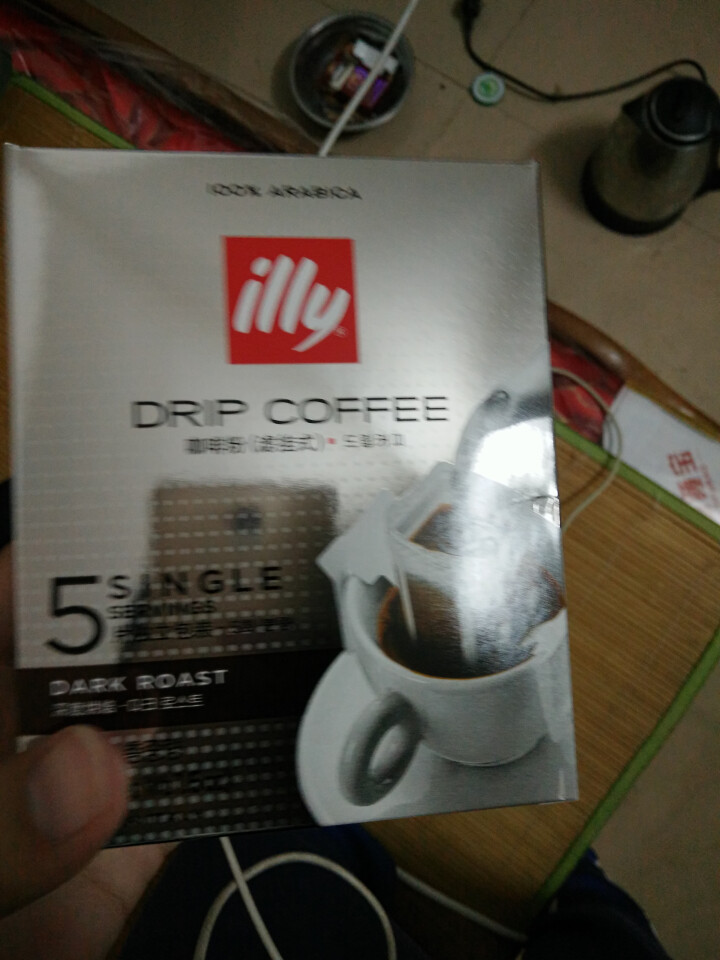 illy 意利意大利进口深焙挂耳咖啡滤挂黑咖啡粉 深度烘焙怎么样，好用吗，口碑，心得，评价，试用报告,第2张