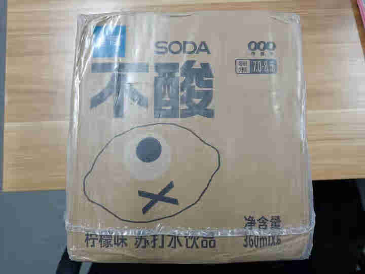 宜简苏打水无汽不酸地中海清香柠檬味量贩装饮品饮料360ml*6瓶 地中海柠檬味 360ml*6瓶怎么样，好用吗，口碑，心得，评价，试用报告,第2张